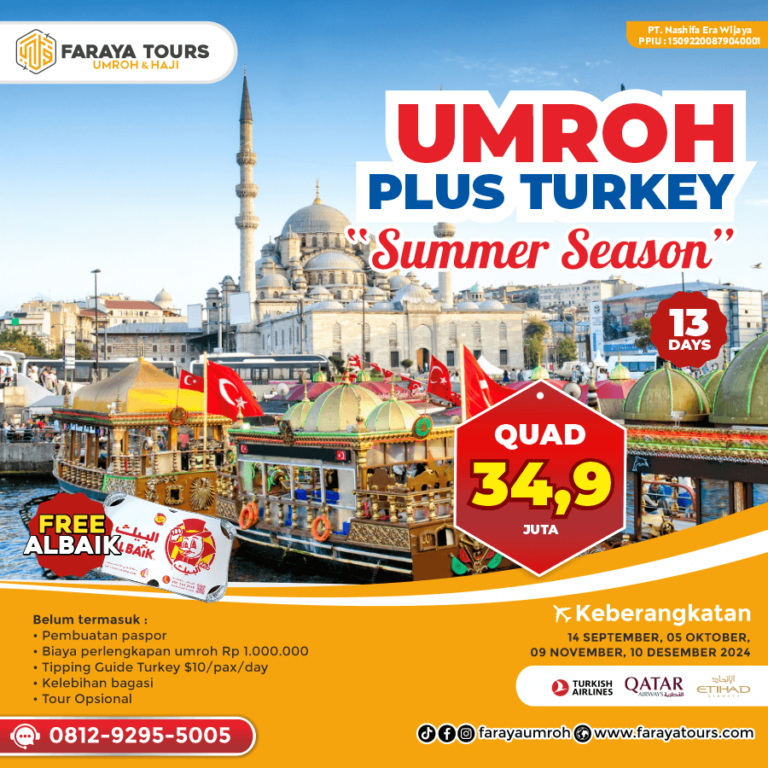 Paket Umroh Faraya - Turkey Square - Digital